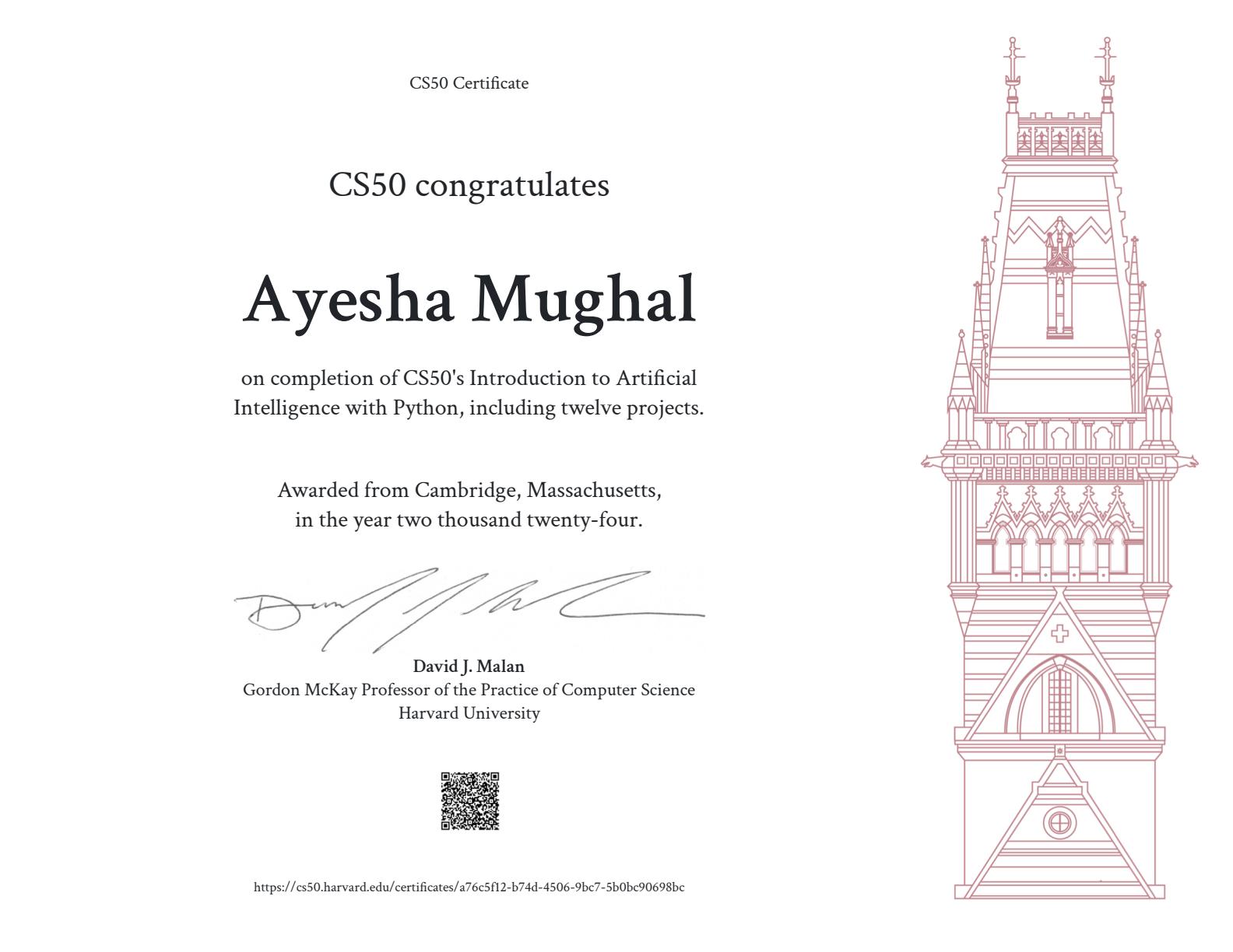 Harvard CS50 Introduction to AI with Python